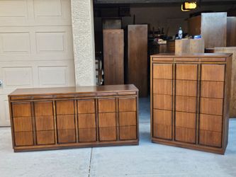 Mid Century Dresser Set