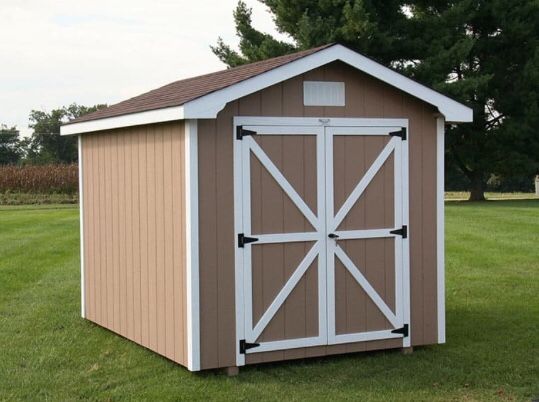 Custom wooden sheds