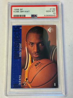 Kobe Bryant 1996-97 SP  PSA 10 Gem mint rookie sports card