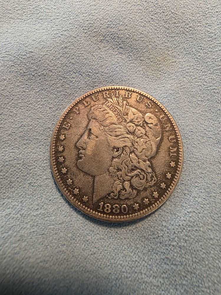 1880 Morgan Silver Dollar