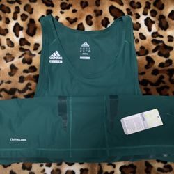 Adidas Clima 365clima Cool Green Tank Top Size 3xt