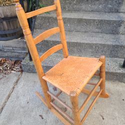 Shaker Ladderback Rocking Chair 1800's