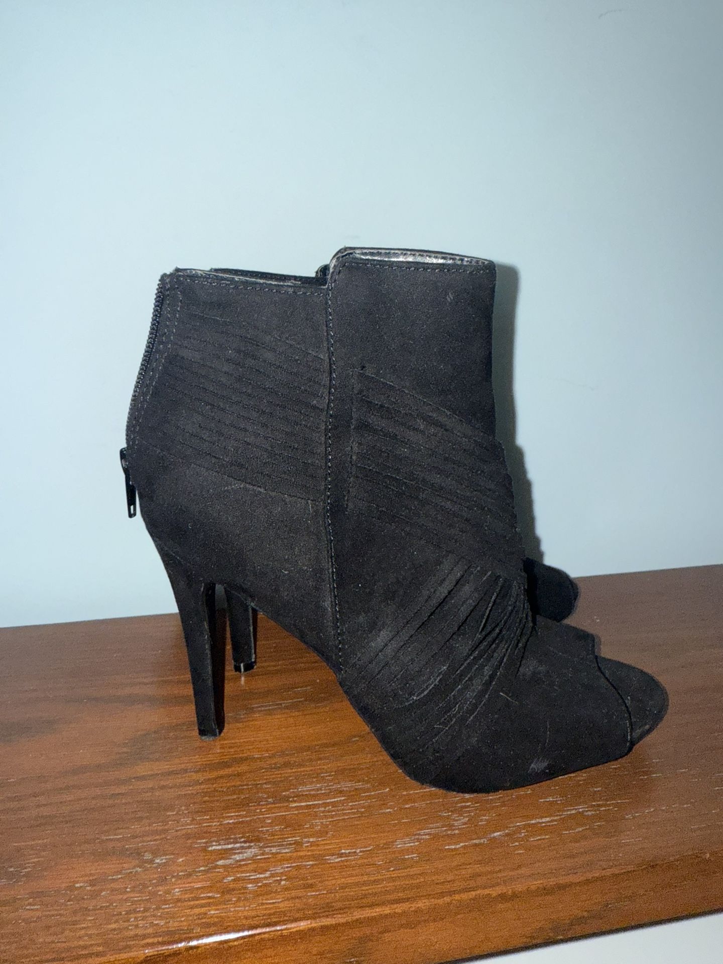 Black Booties Size 7 