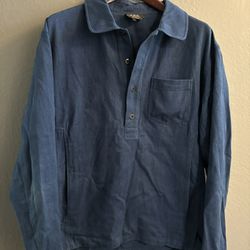 Apc Haddock Liquette Shirt Jacket men’s large denim material very nice originally paid 250 