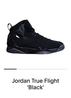 Jordan True Flight All Black 