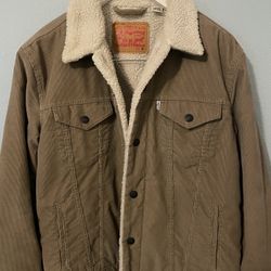 LEVI’s CORDUROY TYPE III SHERPA TRUCKER JACKET