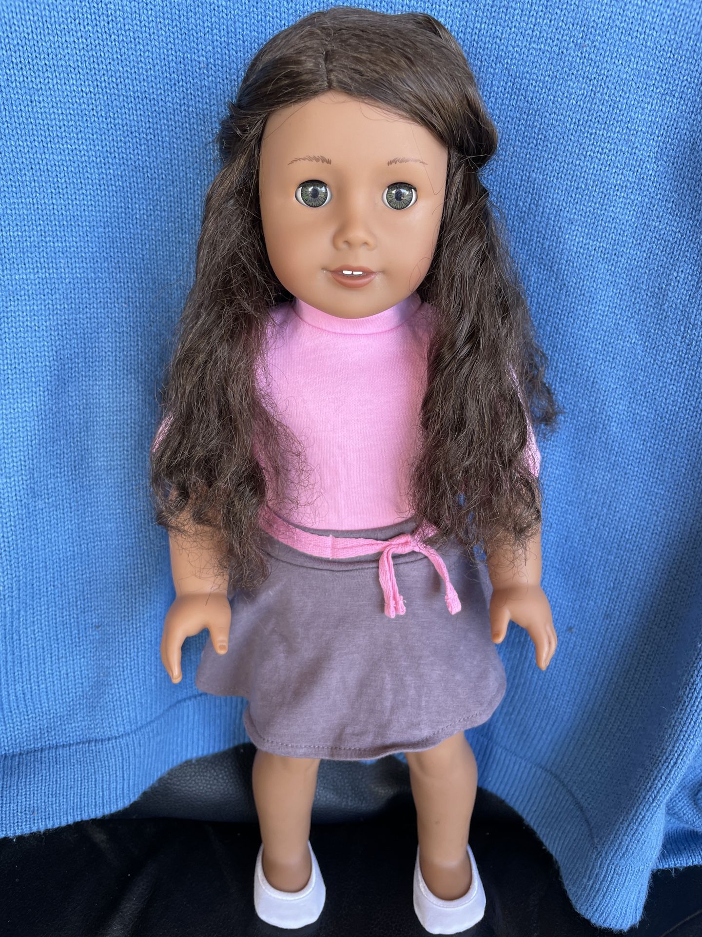 American Girl Truly Me #44 Doll Brown Hair Hazel Eyes Multiracial