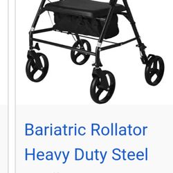Go lite balstic heavey duty walker up to 500 pounds new never used 125