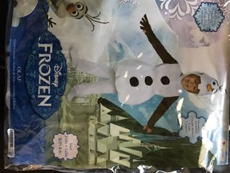 Olaf costume size 4-6 toddler