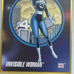 Invisible Woman Trading Card 1992