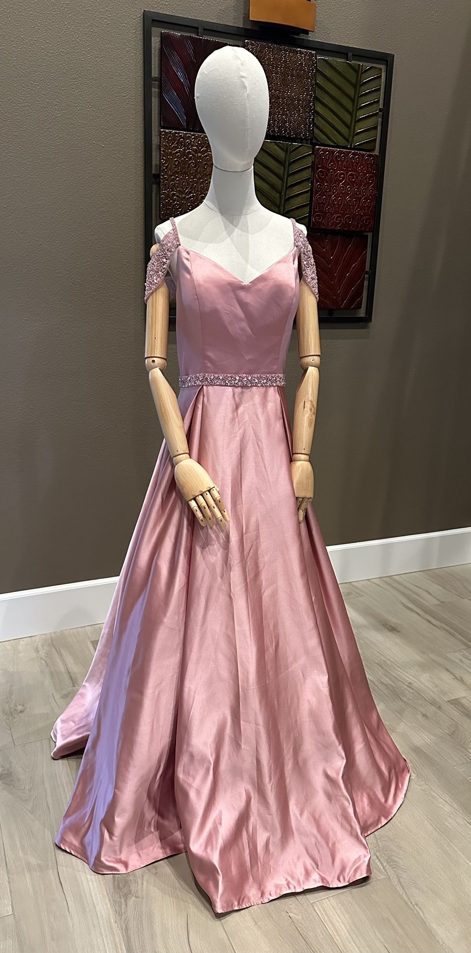 NWT Blush Ball Gown.  Size 14