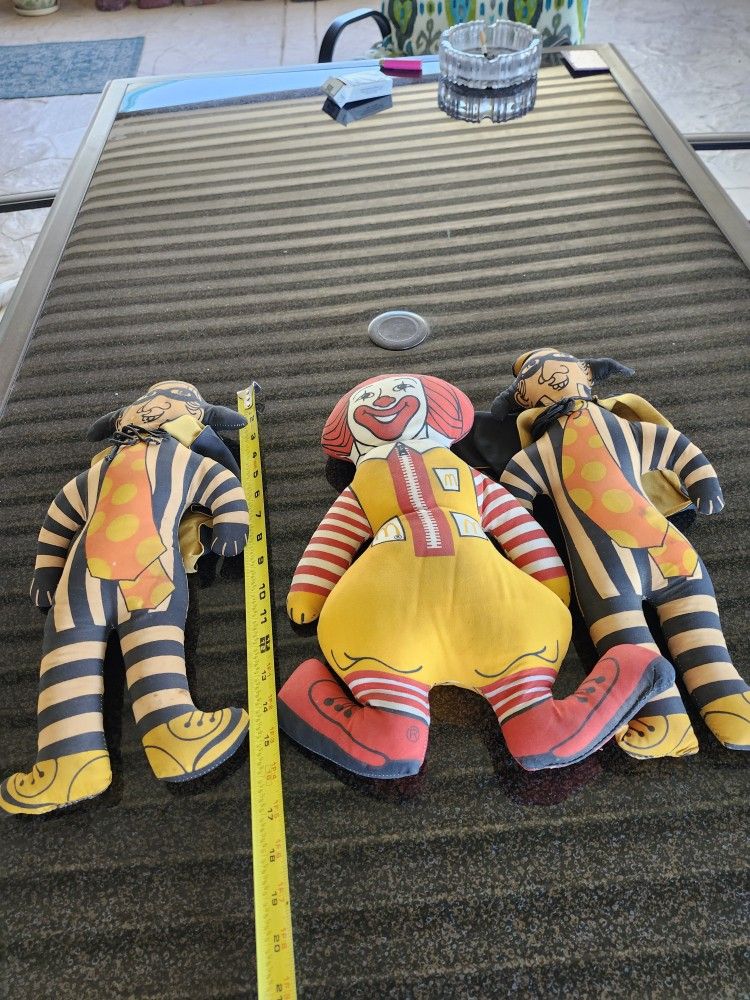 McDonald's Soft Dolls