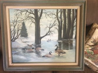 Oil painting. Claire Fry artist.