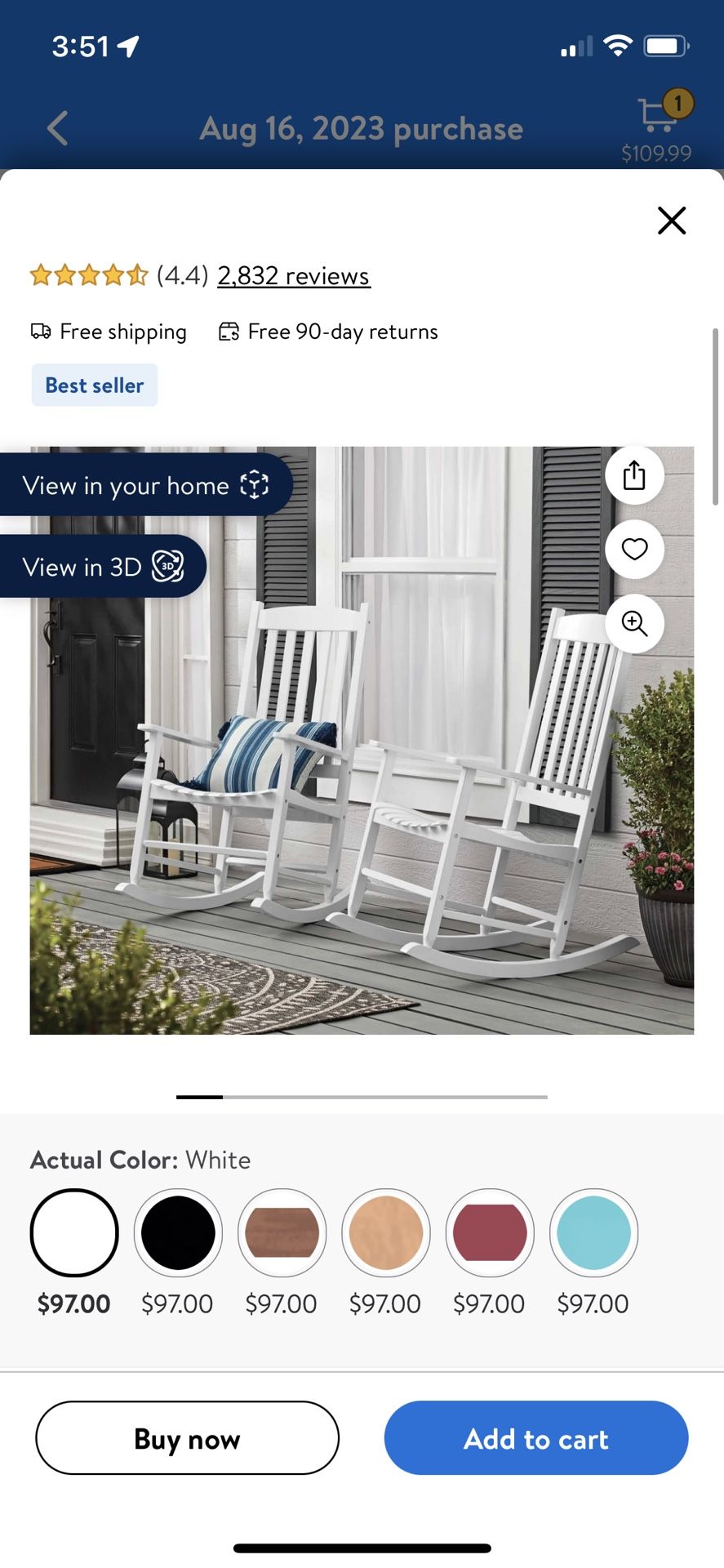  2 Porch Rocking Chairs