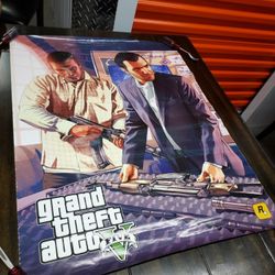 GTA V Collector's Poster