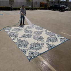 NEW Outdoor Mat Beach Mat Rug RV Mat Camping Mat patio area rug 8x10 feet