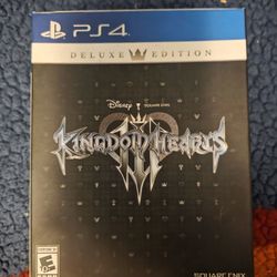 Kingdom Hearts 3 Deluxe Edition No Game
