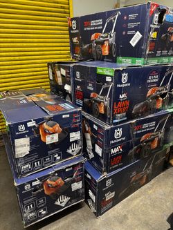Battery Lawn Mower HUSQVARNA LE 322R 40V Cordless Walk Behind Mower 9 Units Bulk