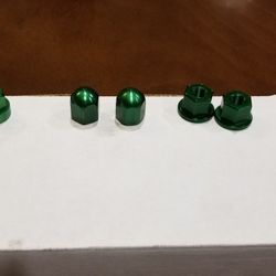 Green BMX Parts - smalls