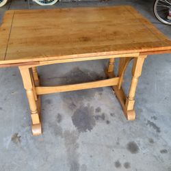 Wood table
