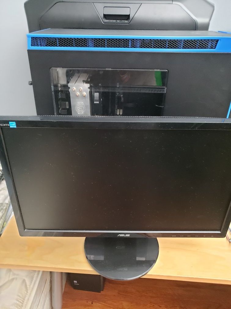 Gaming Computer i7-4790 RX580 16GB DDR3 Samsung SSD