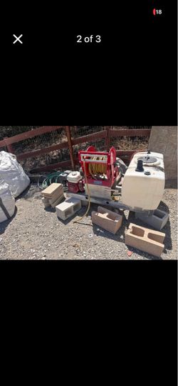 Pressure washing equipment