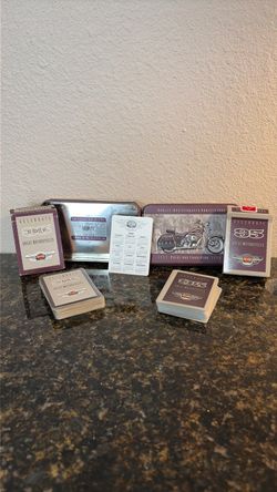1998 Harley-Davidson 95th Anniversary Limited Edition Playing Cards Tin