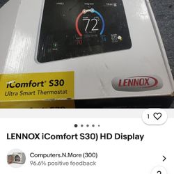 Touchscreen Thermostat 