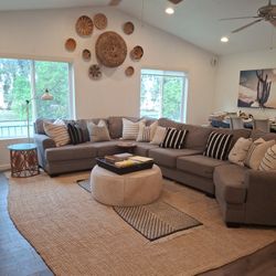 Extra Large Sectional Couch. 