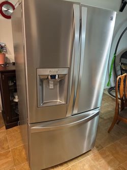 Kenmore Elite French Door Refrigerator Stainless Steel