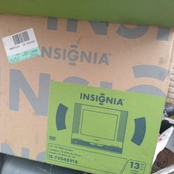 Brand New In Box Insignia TV DVD Combo