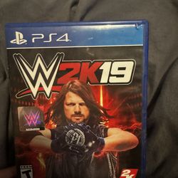 Ps4 Game WWE2019