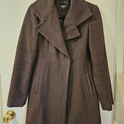 Women's Mossimo Wool Jacket Chocolate Brown Sm
