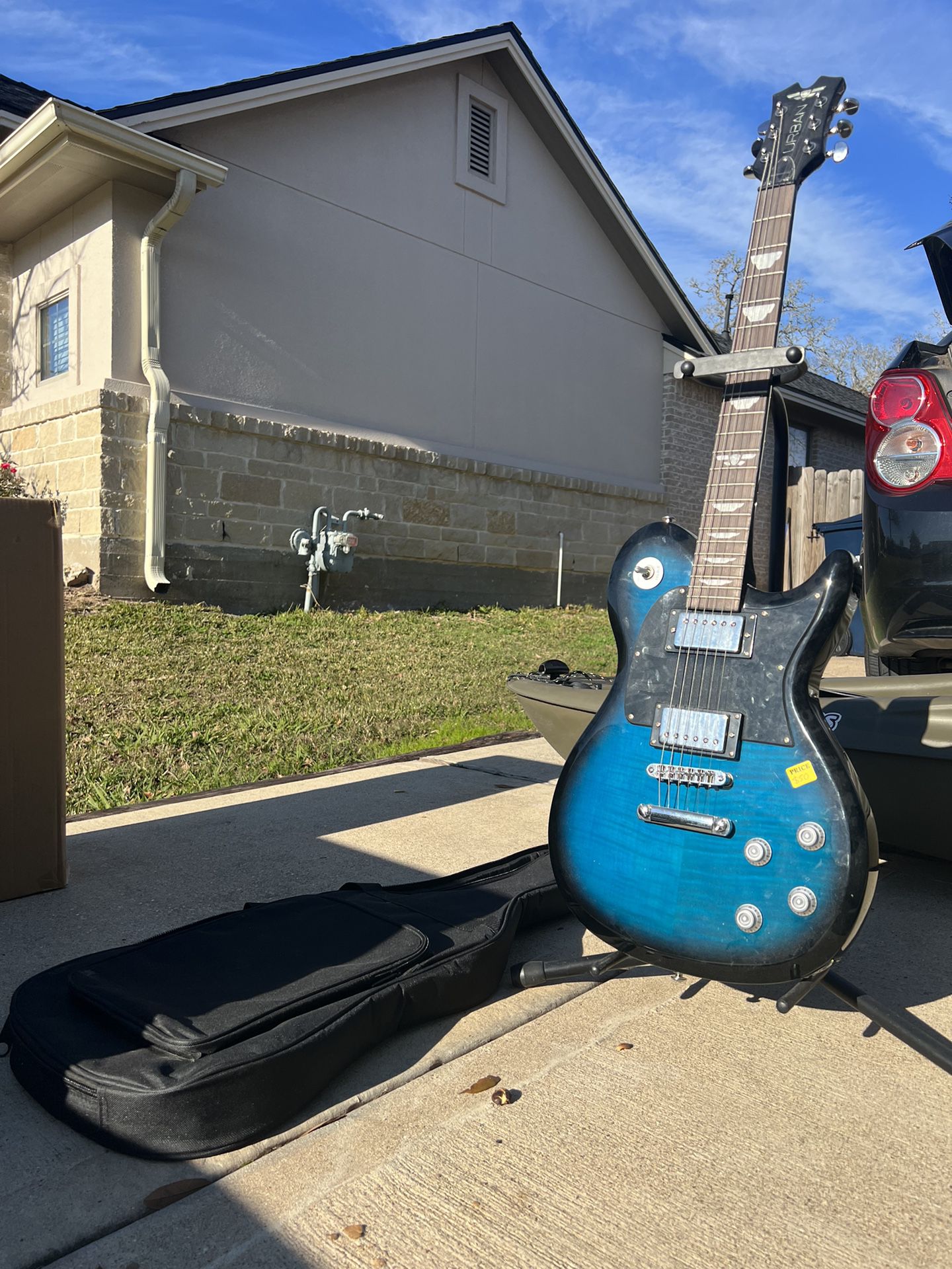 Electric Guitar  and Case