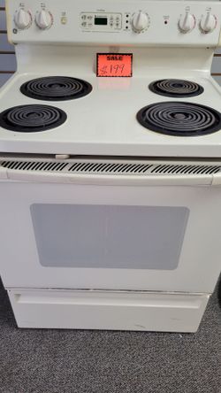 Ge electric RANGE stove oven work perfect including warranty delivery