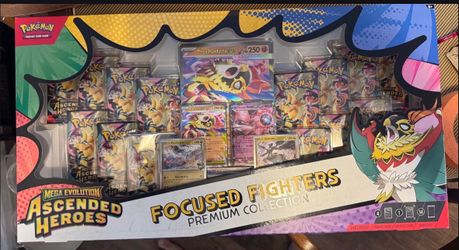 Ascended Heroes Focused Fighters BRAND NEW