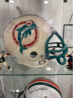 Miami Dolphins Vintage Full Size Helmet Signed by Don Shula, no COA