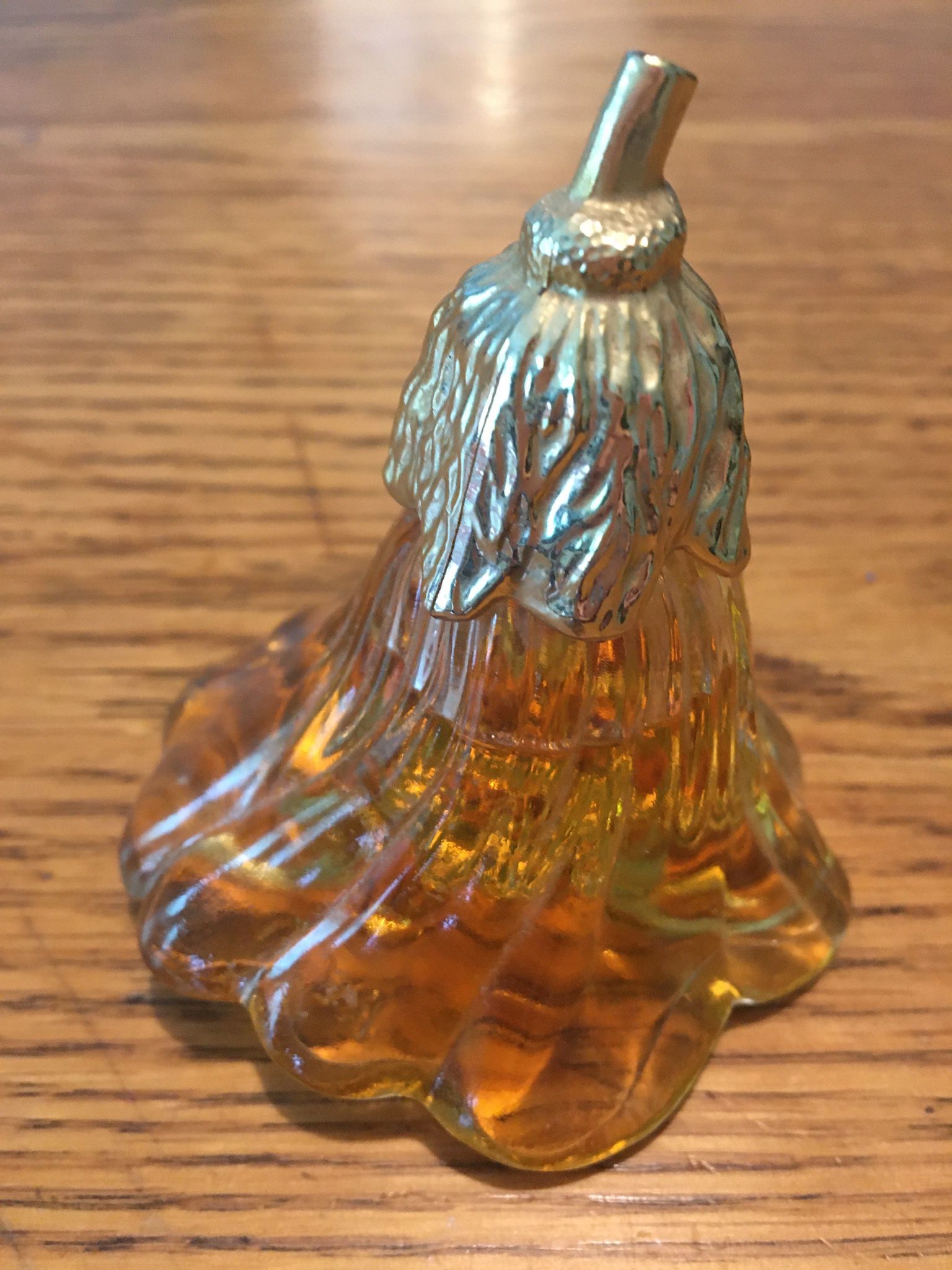 Vintage Perfume Bottle In Shape Of A Flower 