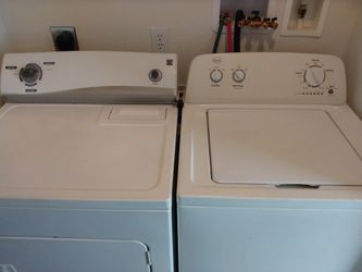 Kenmore Dryer & Roper Washer