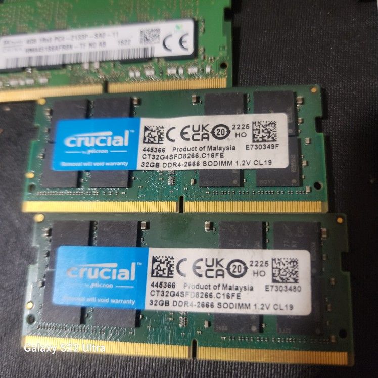 Ddr4 Ram 4 To 32g Sticks