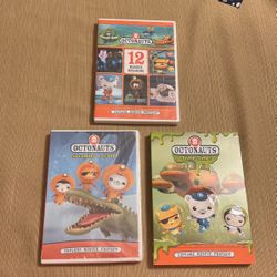 Octonauts Brand New DVDS Set Of 3