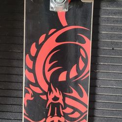 ChromeWheels 31 inch Skateboard Double Kick Skate Board Cruiser Longboard 8 Layer Maple Deck Skateboard