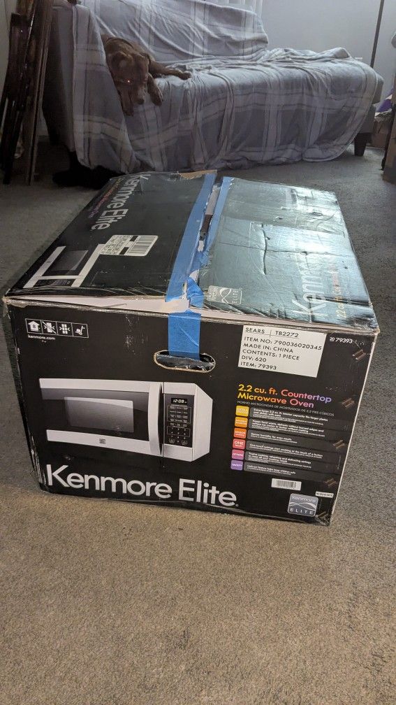 Kenmore Elite Microwave Oven