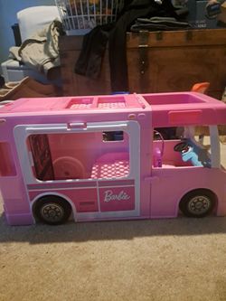 Barbie van
