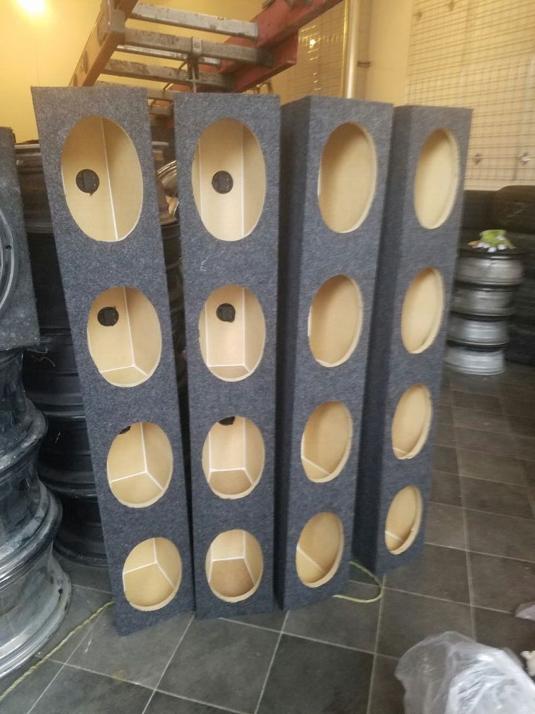 New box for 4 6x9 speakers