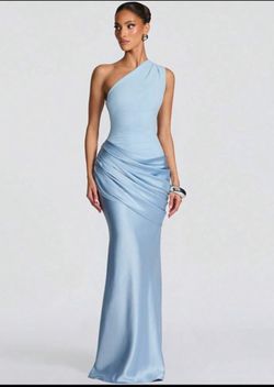 Blue dress Nuevo size m