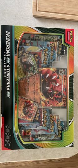 Incinerator EX & Torterra EX Special Collection Pokemon Box