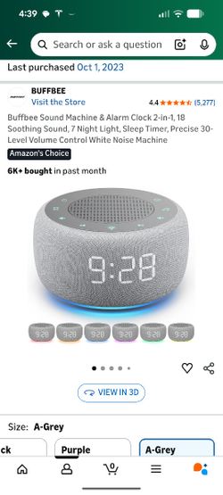 White Noise And Alarm Clock Sound Machine 