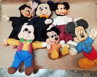 Mickey Mouse and a Minnie Dolls
