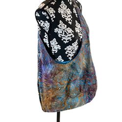 Thailand Boho Multicolored Floral Print Crossbody Bag
